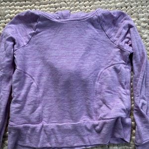 Girls super soft size 12 cropped athleta hoodie!